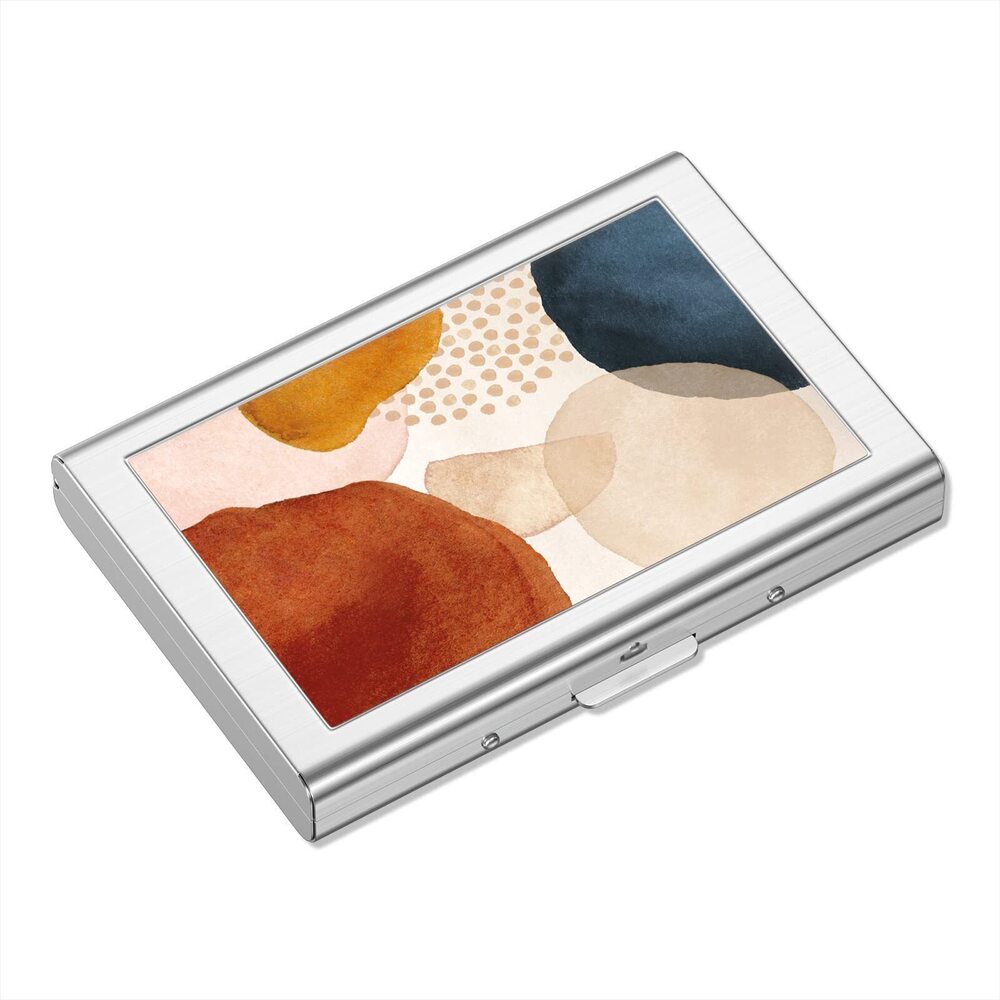 3790 Metal Credit Card Holder, Mini Credit Card Wallet RFID Blocking Slim